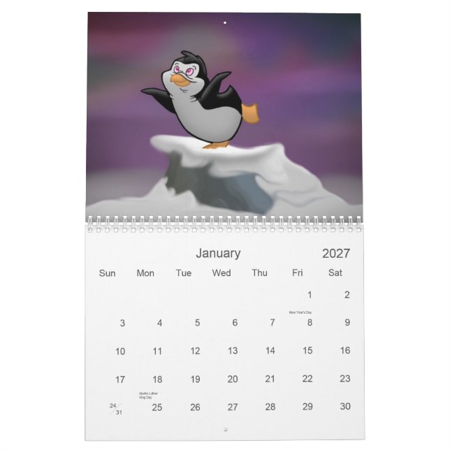 2009 Art of Adrian Ropp Calendar (Jan 2027)