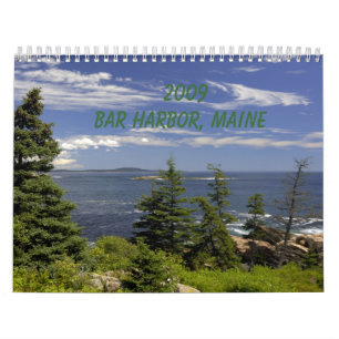 2009 Bar Harbor, ME Calendar