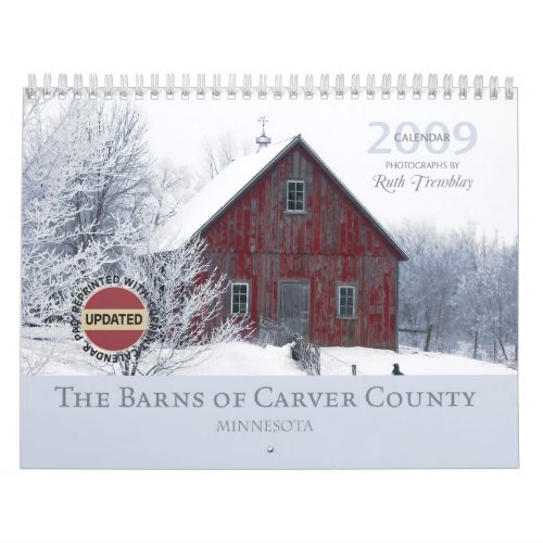 2009 Barns of Carver County Calendar 2012 Edition
