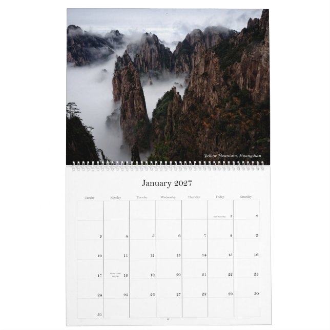 2009 Calendar - Images of China (Customizable) (Jan 2027)