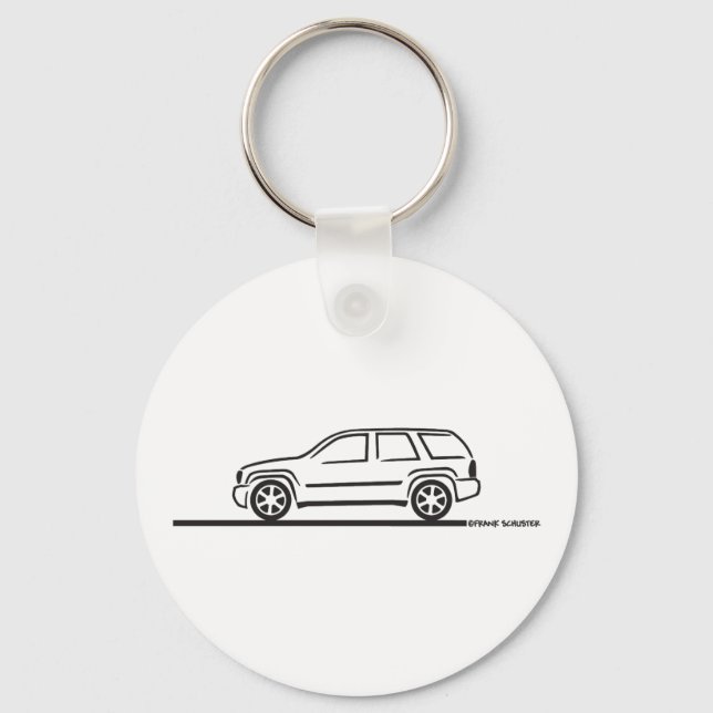 2009 Chevy Trailblazer SS Keychain (Front)