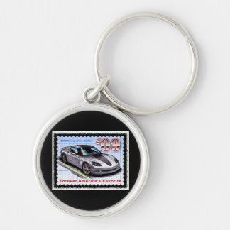 2009 Competition Edition Corvette Keychain