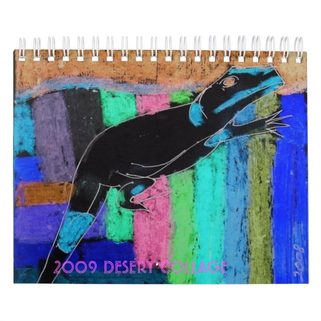 2009 DESERT COLLAGE - Customized Calendar (Cover)