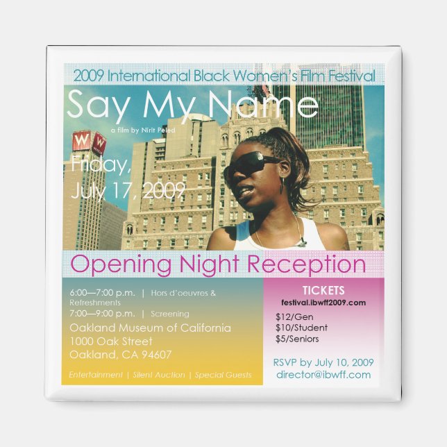 2009 IBWFF Commemorative Magnet (Front)