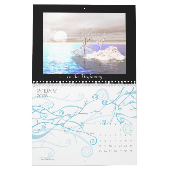 2009 Inner Awareness Calendar (Jan 2026)