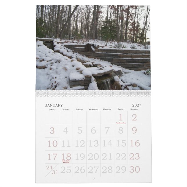 2009 Landscapes Calendar (Jan 2027)