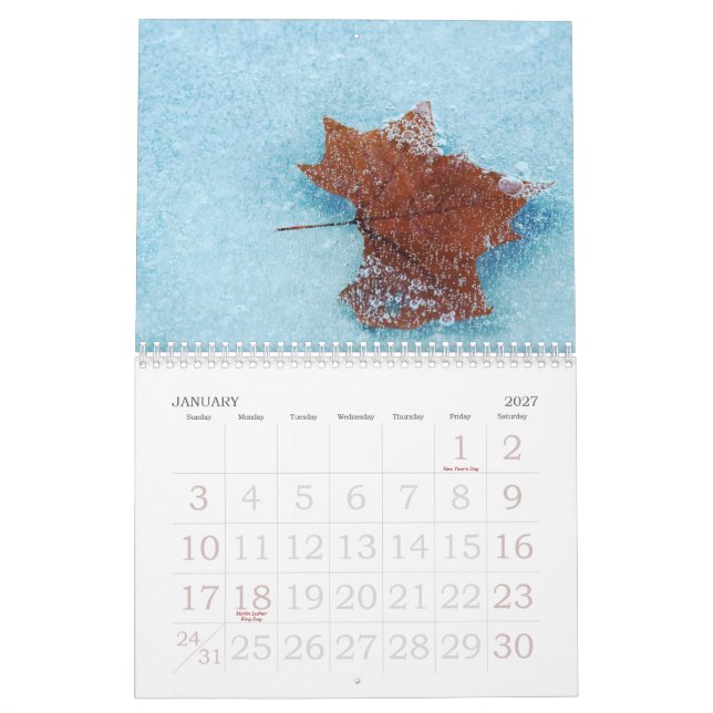 2009 Nature Photography Calendar (Jan 2027)