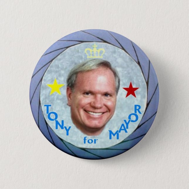 2009 NY Mayor Tony Avella Pin (Front)
