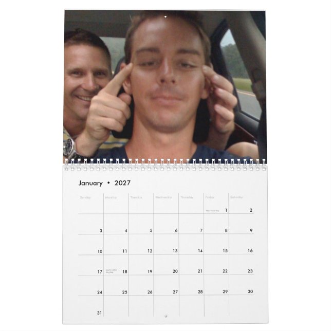 2009 RKC&S Employee Calendar (Jan 2027)