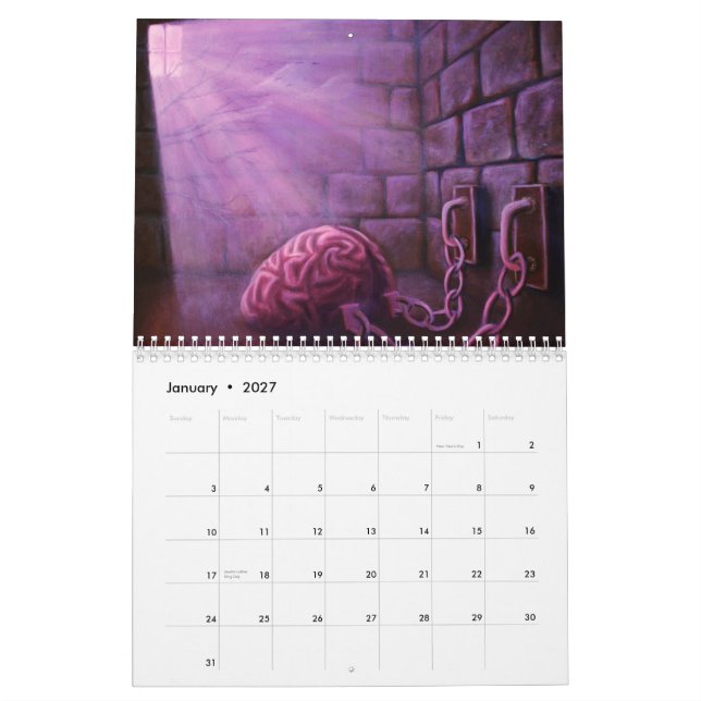 2009 Surrealism Calendar (Jan 2027)
