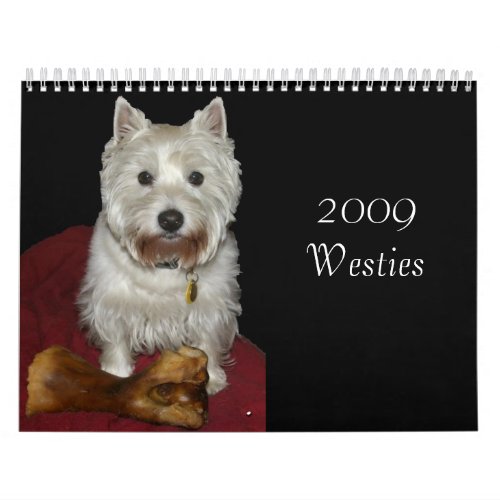 2009 Westies Calendar