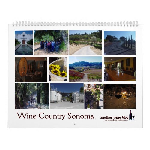 2009 Wine Country Sonoma Calendar AWB