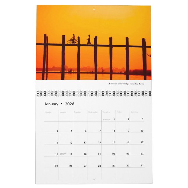 2009 World Views - Customized Calendar (Jan 2026)