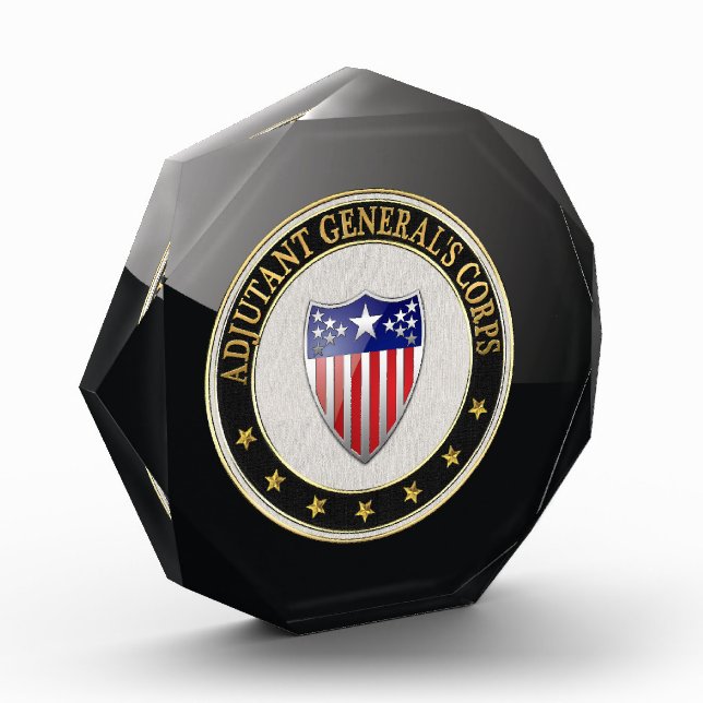 [200] Adjutant General's Corps Branch Insignia [3D Award (Left)