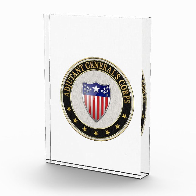 [200] Adjutant General's Corps Branch Insignia [3D Award (Right)