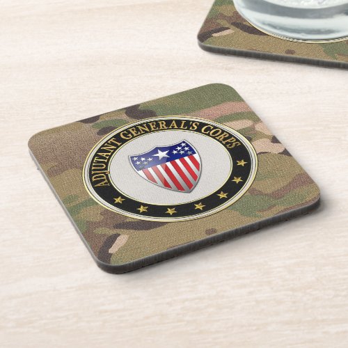 200 Adjutant Generals Corps Branch Insignia 3D Beverage Coaster