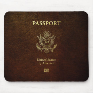 [200] American Passport Cover Mouse Pad