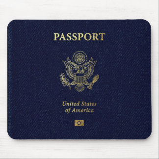 [200] American Passport Cover Mouse Pad