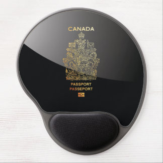 [200] Canadian Passport Cover Gel Mouse Pad
