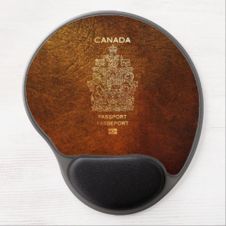 [200] Canadian Passport Cover Gel Mouse Pad