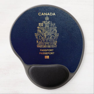 [200] Canadian Passport Cover Gel Mouse Pad