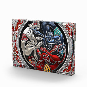 [200] Celtic Treasures - Three Dogs on Silver Award