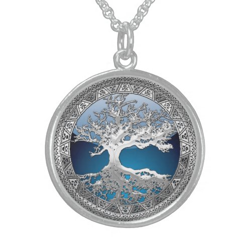 200 Celtic Tree of Life Silver Sterling Silver Necklace