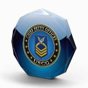 [200] CG: Chief Petty Officer (CPO) Acrylic Award