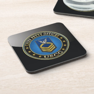 [200] CG: Chief Petty Officer (CPO) Beverage Coaster