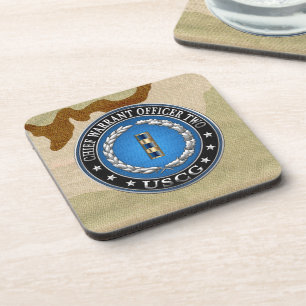 [200] CG: Chief Warrant Officer 2 (CWO2) Drink Coaster