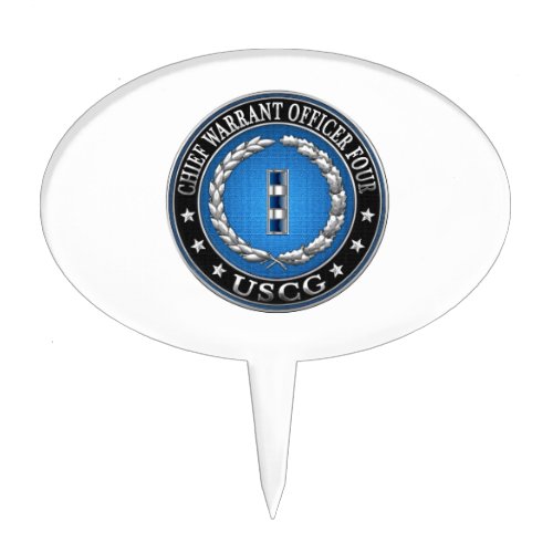 200 CG Chief Warrant Officer 4 CWO4 Cake Topper