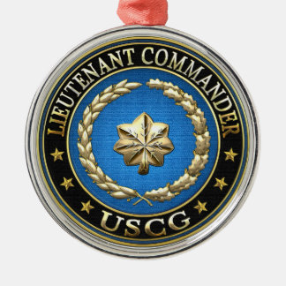 [200] CG: Lieutenant commander (LCDR) Metal Ornament