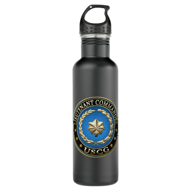 [200] CG: Lieutenant commander (LCDR) Water Bottle (Front)