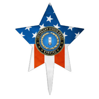 [200] CG: Lieutenant (Junior Grade) (LTJG) Cake Topper