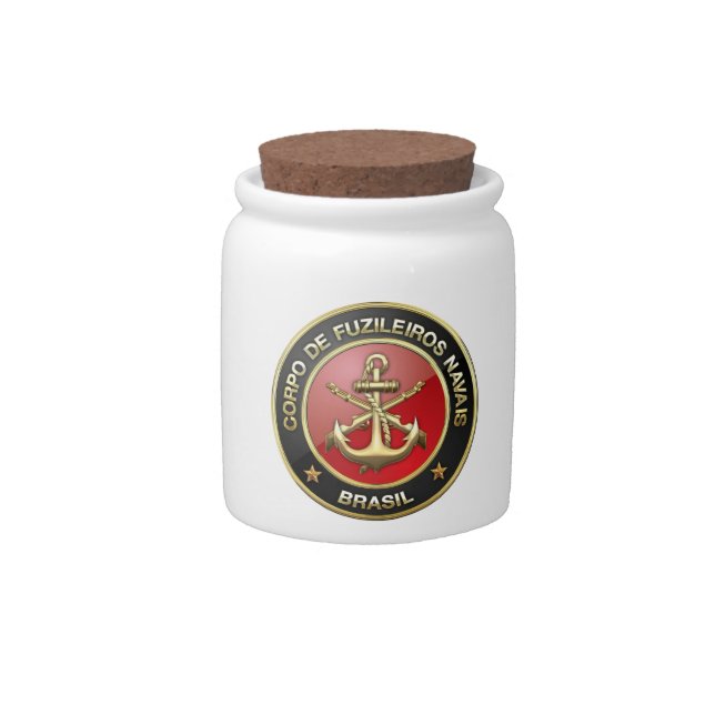 [200] Corpo De Fuzileiros Navais [Brasil] (CFN) Candy Jar (Front)