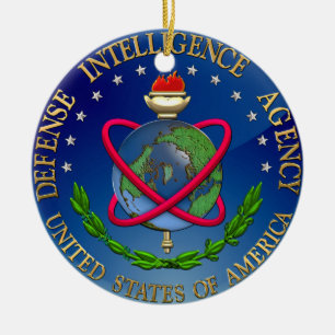 [200] Defense Intelligence Agency (DIA) Seal Ceramic Ornament