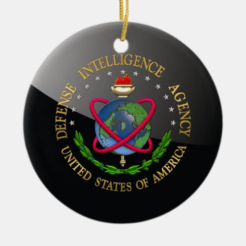 200 Defense Intelligence Agency DIA Special Edn Ceramic Ornament