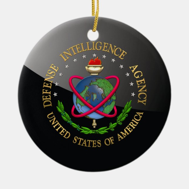 [200] Defense Intelligence Agency: DIA Special Edn Ceramic Ornament (Front)