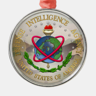 [200] Defense Intelligence Agency: DIA Special Edn Metal Ornament