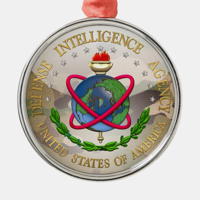 [200] Defense Intelligence Agency: DIA Special Edn Metal Ornament (Front)