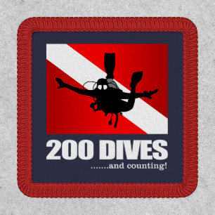 200 Dives  Patch