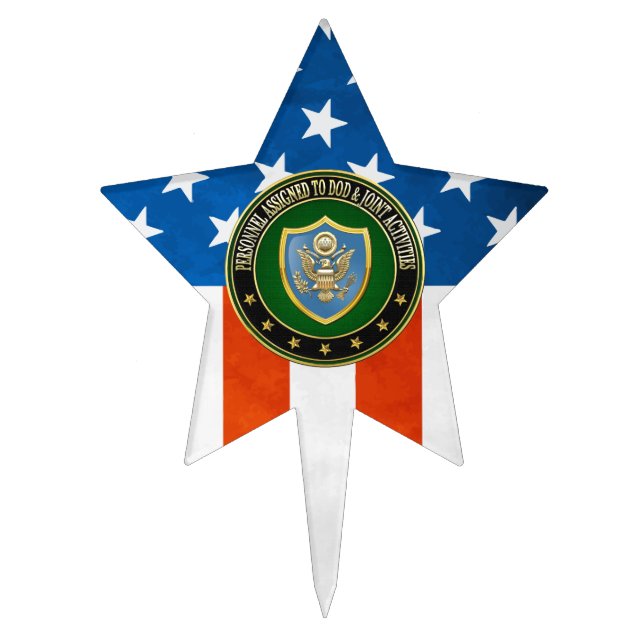 [200] DOD & Joint Activities CSIB Special Edition Cake Topper (Front)
