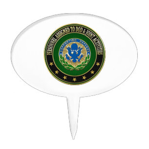[200] DOD & Joint Activities DUI Special Edition Cake Topper