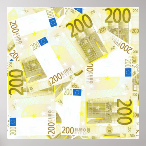 200 Euro Poster