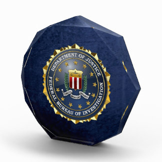 [200] FBI Special Edition Acrylic Award