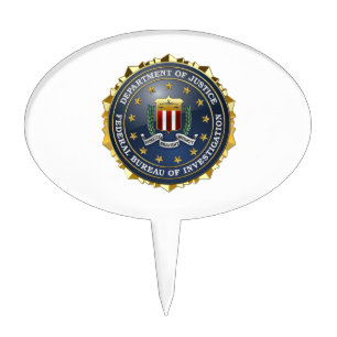 [200] FBI Special Edition Cake Topper