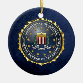 [200] FBI Special Edition Ceramic Ornament