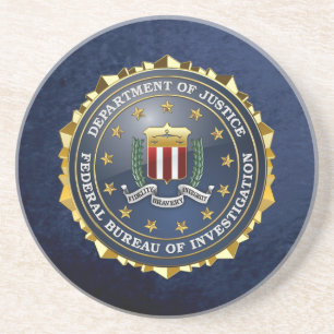 [200] FBI Special Edition Drink Coaster