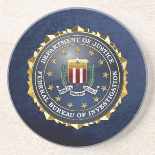 200 FBI Special Edition Drink Coaster