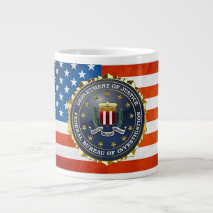 [200] FBI Special Edition Large Coffee Mug